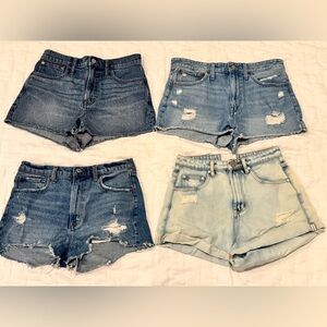 Blue Denim Shorts Bundle of 4
